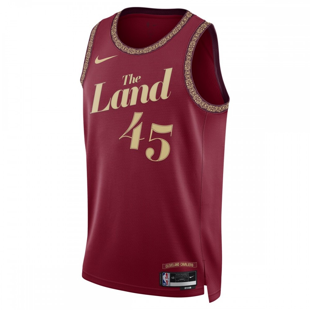 Donovan Mitchell Cleveland Cavaliers Unisex 2023/24 Swingman Jersey - Wine - City Edition-Pro Kit Vault | Brand New 26/27 Sports Jerseys